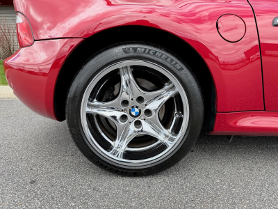 2002 BMW M Coupe in Imola Red 2 over Black Nappa