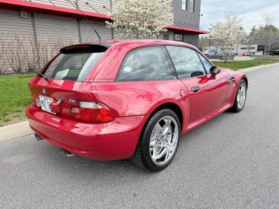 2002 BMW M Coupe in Imola Red 2 over Black Nappa