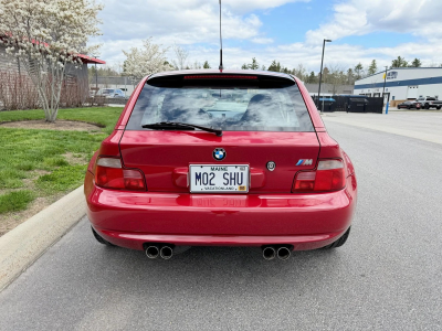 2002 BMW M Coupe in Imola Red 2 over Black Nappa