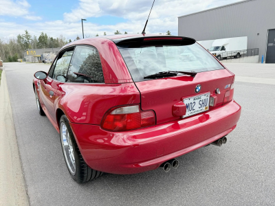 2002 BMW M Coupe in Imola Red 2 over Black Nappa