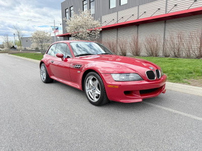 2002 BMW M Coupe in Imola Red 2 over Black Nappa