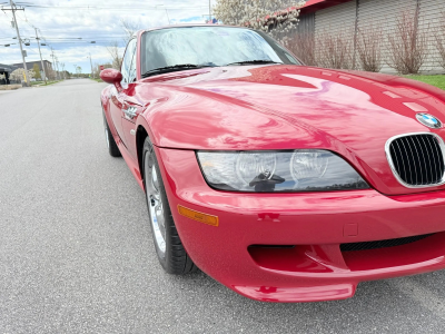 2002 BMW M Coupe in Imola Red 2 over Black Nappa