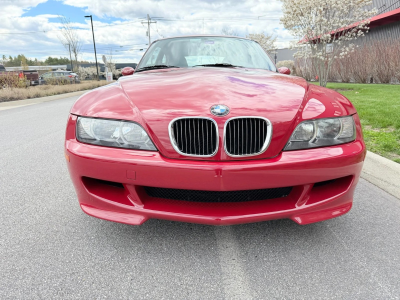 2002 BMW M Coupe in Imola Red 2 over Black Nappa