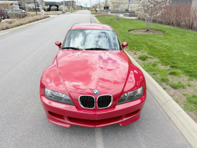 2002 BMW M Coupe in Imola Red 2 over Black Nappa