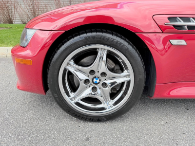 2002 BMW M Coupe in Imola Red 2 over Black Nappa