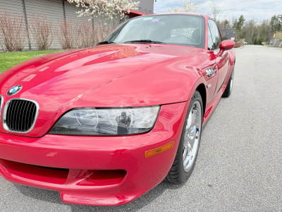 2002 BMW M Coupe in Imola Red 2 over Black Nappa
