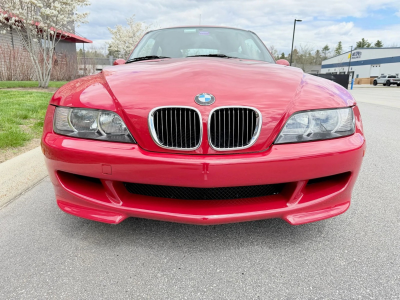 2002 BMW M Coupe in Imola Red 2 over Black Nappa