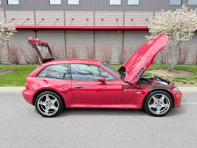 2002 BMW M Coupe in Imola Red 2 over Black Nappa