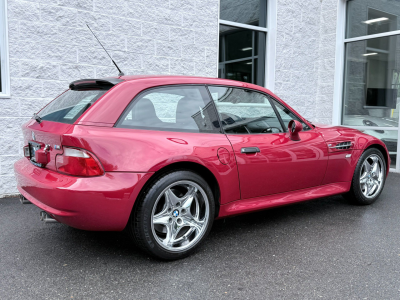 2002 BMW M Coupe in Imola Red 2 over Black Nappa