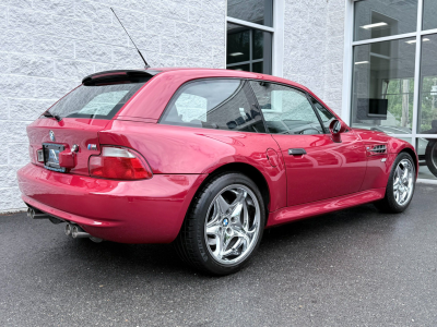 2002 BMW M Coupe in Imola Red 2 over Black Nappa