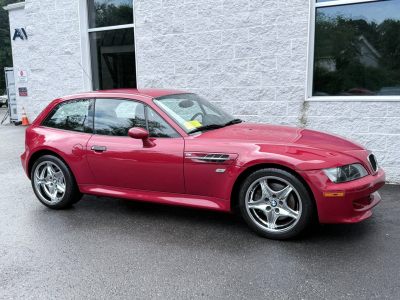 2002 BMW M Coupe in Imola Red 2 over Black Nappa