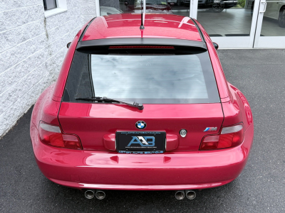 2002 BMW M Coupe in Imola Red 2 over Black Nappa