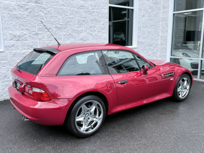 2002 BMW M Coupe in Imola Red 2 over Black Nappa