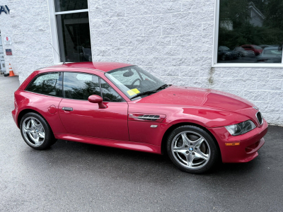 2002 BMW M Coupe in Imola Red 2 over Black Nappa