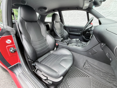 2002 BMW M Coupe in Imola Red 2 over Black Nappa