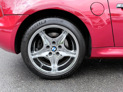 2002 BMW M Coupe in Imola Red 2 over Black Nappa
