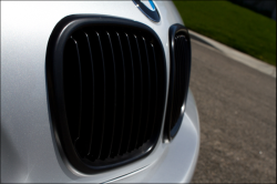 2000 BMW M Coupe in Titanium Silver Metallic over Black Nappa - Front Grill