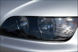 2000 BMW M Coupe in Titanium Silver Metallic over Black Nappa - Headlight