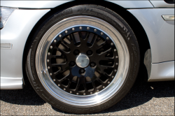 2000 BMW M Coupe in Titanium Silver Metallic over Black Nappa - CCW Classic Wheel