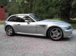 1999 BMW M Coupe in Arctic Silver Metallic over <i>Not Specified</i> - Side