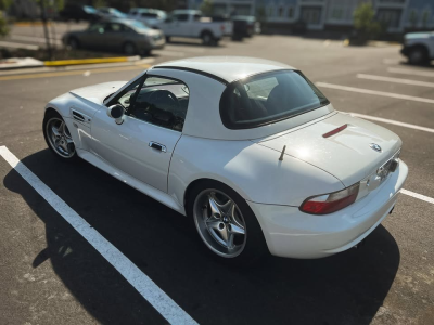 2000 BMW M Roadster in Alpine White 3 over Imola Red & Black Nappa