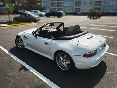 2000 BMW M Roadster in Alpine White 3 over Imola Red & Black Nappa
