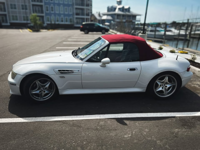 2000 BMW M Roadster in Alpine White 3 over Imola Red & Black Nappa