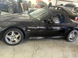2000 BMW M Roadster in Cosmos Black Metallic over Black Nappa