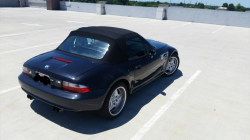 2000 BMW M Roadster in Cosmos Black Metallic over Dark Gray & Black Nappa