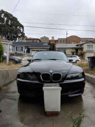 2000 BMW M Roadster in Cosmos Black Metallic over Black Nappa