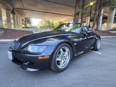 2000 BMW M Roadster in Cosmos Black Metallic over Black Nappa