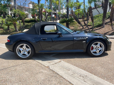2000 BMW M Roadster in Cosmos Black Metallic over Dark Gray & Black Nappa