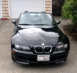 2000 BMW M Roadster in Cosmos Black Metallic over Black Nappa