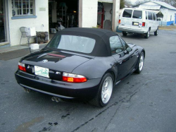 2000 BMW M Roadster in Cosmos Black Metallic over Black Nappa