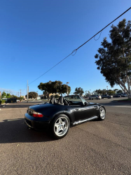 2000 BMW M Roadster in Cosmos Black Metallic over Dark Gray & Black Nappa