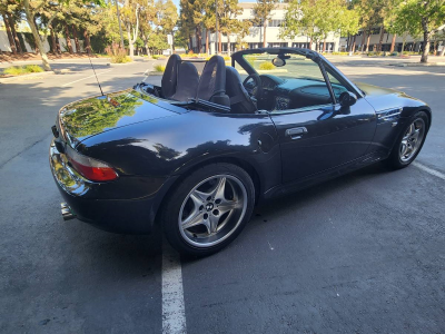2000 BMW M Roadster in Cosmos Black Metallic over Black Nappa