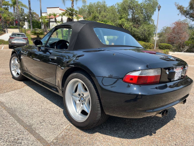 2000 BMW M Roadster in Cosmos Black Metallic over Dark Gray & Black Nappa