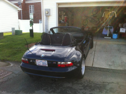 2000 BMW M Roadster in Cosmos Black Metallic over Black Nappa
