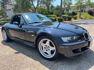 2000 BMW M Roadster in Cosmos Black Metallic over Dark Gray & Black Nappa