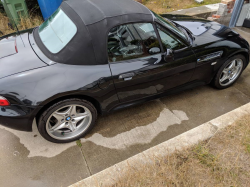 2000 BMW M Roadster in Cosmos Black Metallic over Black Nappa