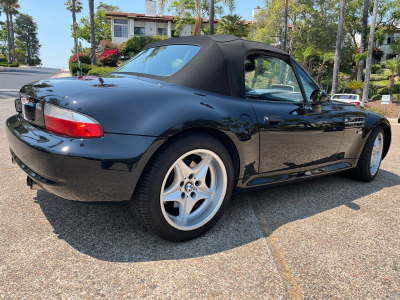 2000 BMW M Roadster in Cosmos Black Metallic over Dark Gray & Black Nappa