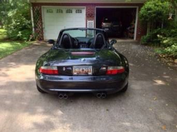 2000 BMW M Roadster in Cosmos Black Metallic over Black Nappa