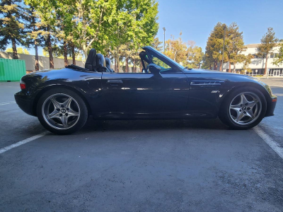2000 BMW M Roadster in Cosmos Black Metallic over Black Nappa