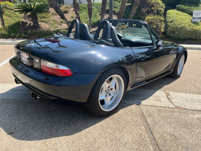2000 BMW M Roadster in Cosmos Black Metallic over Dark Gray & Black Nappa