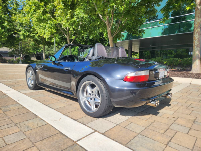 2000 BMW M Roadster in Cosmos Black Metallic over Black Nappa