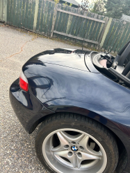 2000 BMW M Roadster in Cosmos Black Metallic over Black Nappa