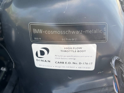 2000 BMW M Roadster in Cosmos Black Metallic over Dark Gray & Black Nappa