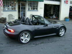 2000 BMW M Roadster in Cosmos Black Metallic over Black Nappa