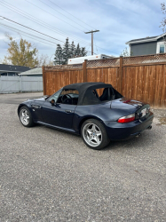 2000 BMW M Roadster in Cosmos Black Metallic over Black Nappa