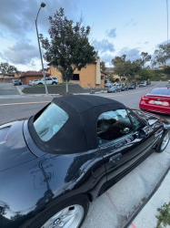 2000 BMW M Roadster in Cosmos Black Metallic over Dark Gray & Black Nappa